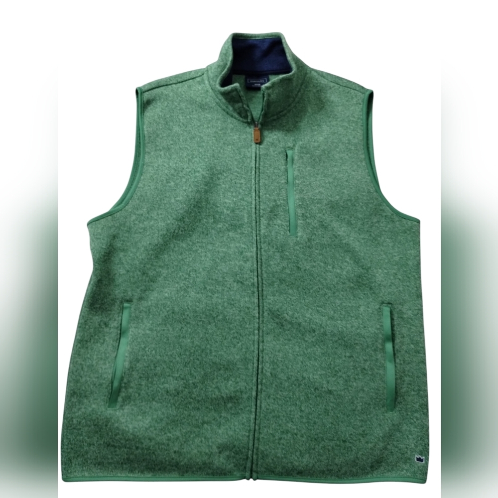 Crown & Ivy Green Men's Sweater Vest
